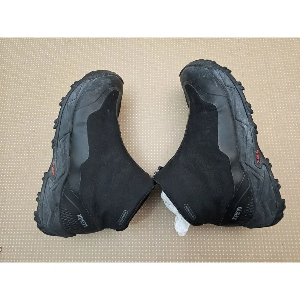 XPETI Men's Coldurban II Front Zip Waterproof Campsite Hiking 11.5, Black